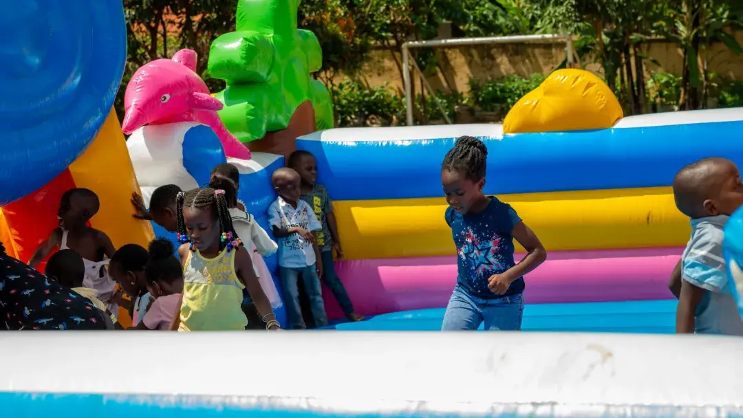 Bouncing castle time