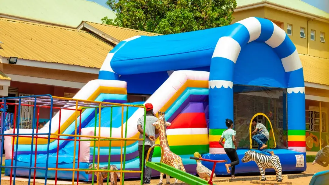 Bouncing castle time