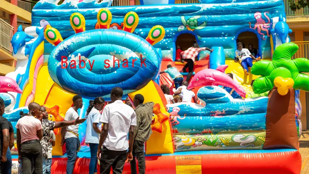 Bouncing castle time