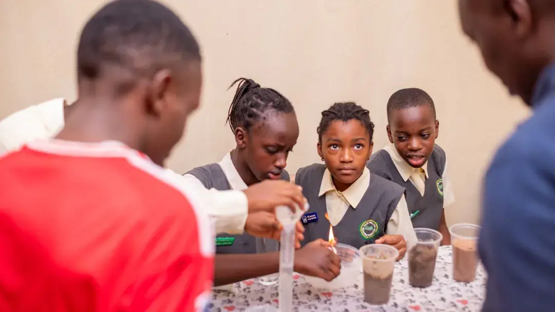 P.5 Science experiment