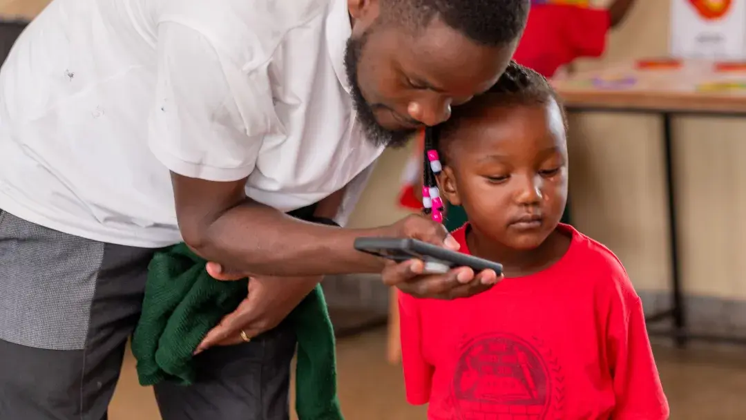 Parent taking picture