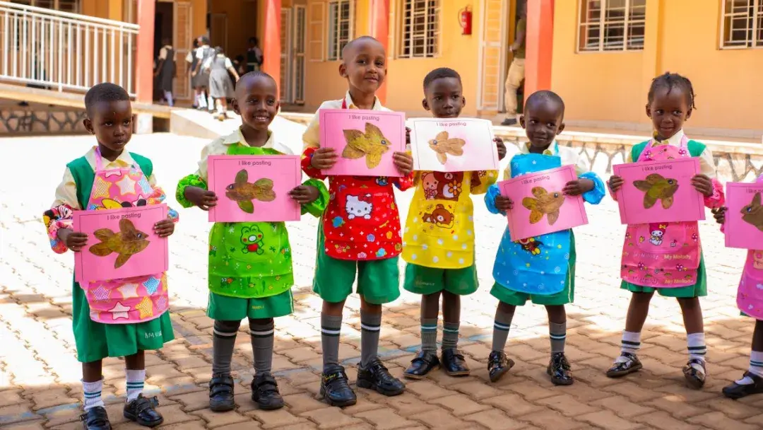 Pasting by nursery section