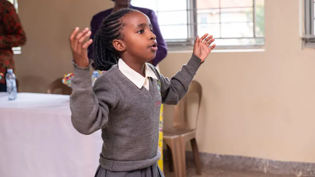 Yvette, choir leader