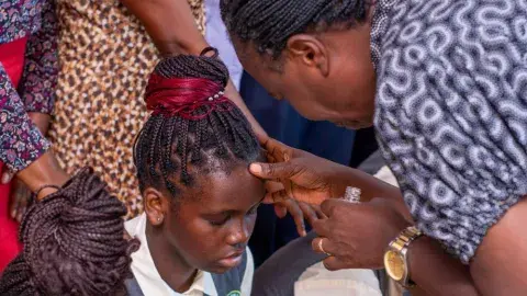 P.7 Dedication Service