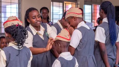 Handing over to incoming prefect