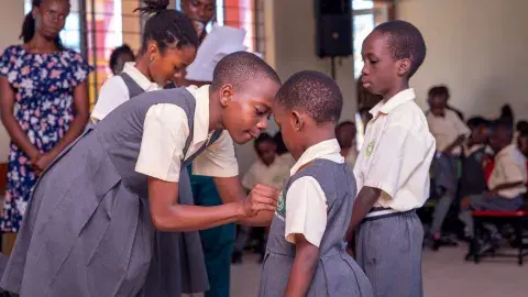 Handing over to incoming prefect