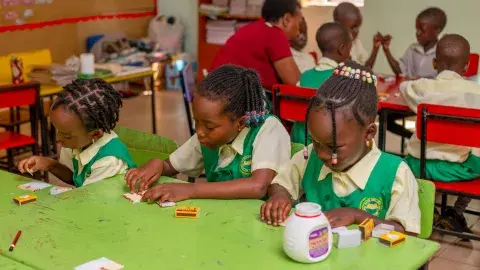 Pasting to make a table, Middle A