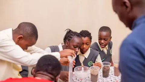 P.5 Science experiment