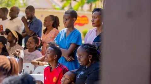 Parents watching