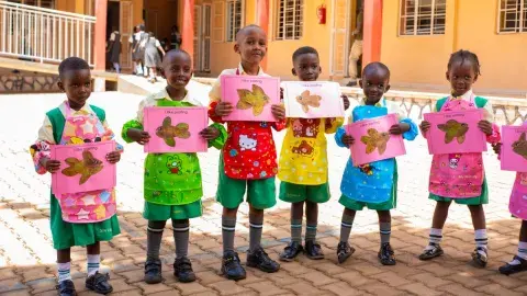 Pasting by nursery section