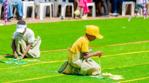 Sack race