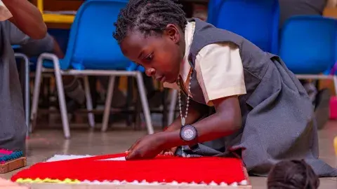 Table cloth making, P.2