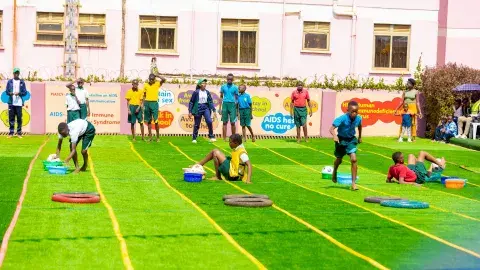 Tyre and ball race
